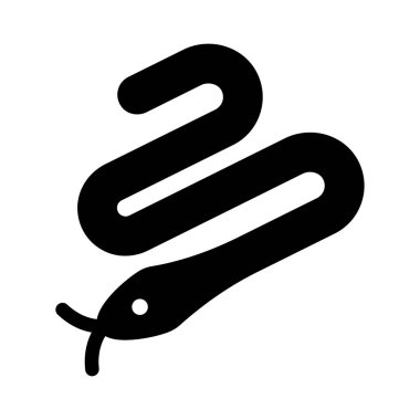 hayvan vektör simgesi düz simge