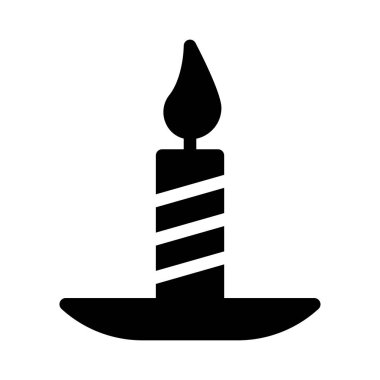 alev vektörü simgesi düz simge