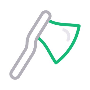 vektör düz renk simgesini kes