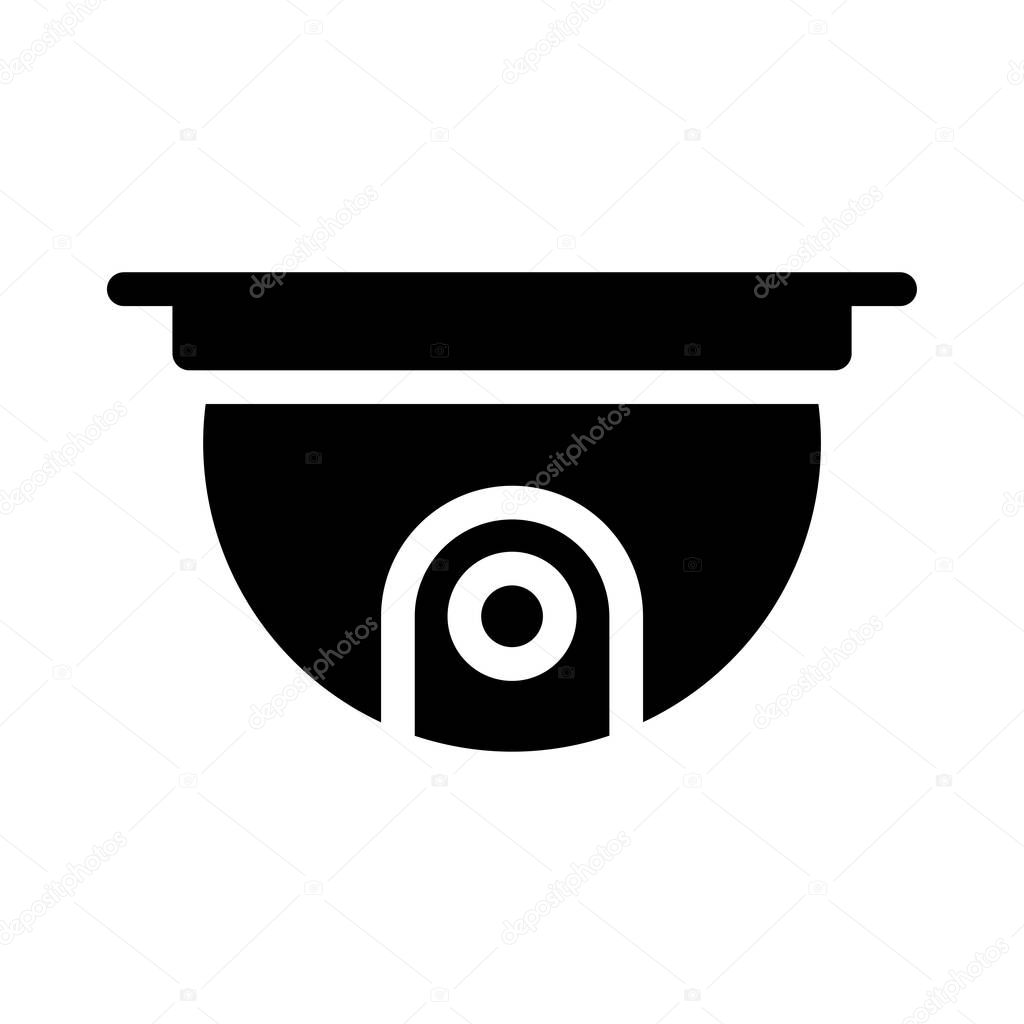 security vector  glyph flat icon 