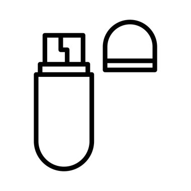 sürücü vektörü ince çizgi simgesi