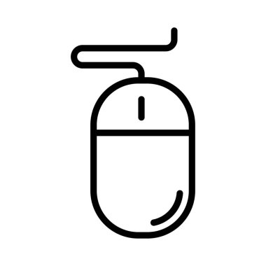 Vektör ince çizgi simgesine tıklayın