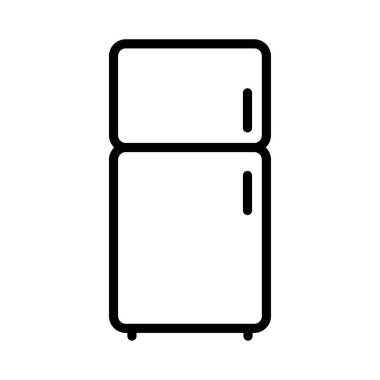 dondurucu vektör ince çizgi simgesi