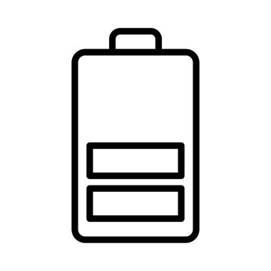 yük vektörü ince çizgi simgesi