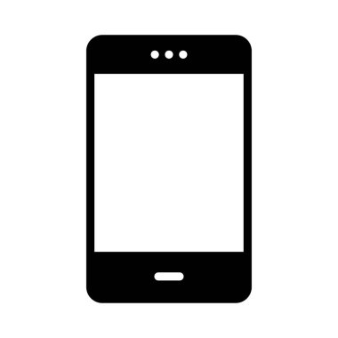 telefon vektörü simgesi düz simgesi