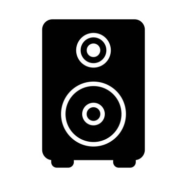 hoparlör vektör düz simgesi
