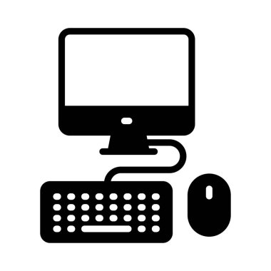 aygıt vektör düz simgesi