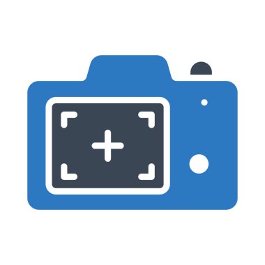 DSLR vektör renk simgesi