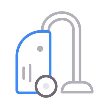 Daha temiz vektör düz çizgi simgesi