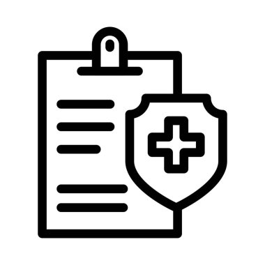 sayfa vektörü ince çizgi simgesi