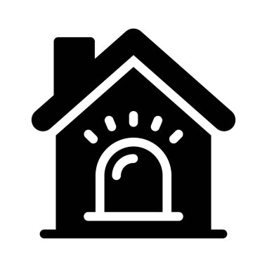 acil vektör simgesi düz simgesi