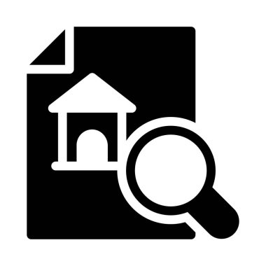 belge vektörü düz simge