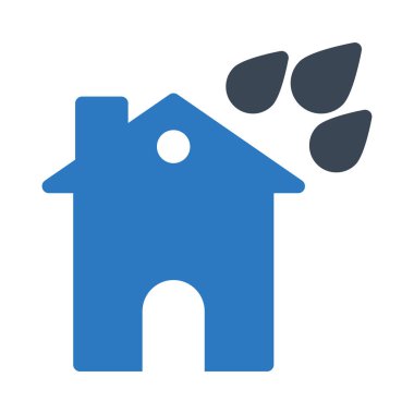 ev vektörü renk simgesi