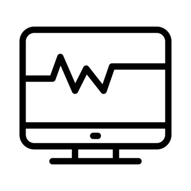 vektör ince çizgi simgesini yener