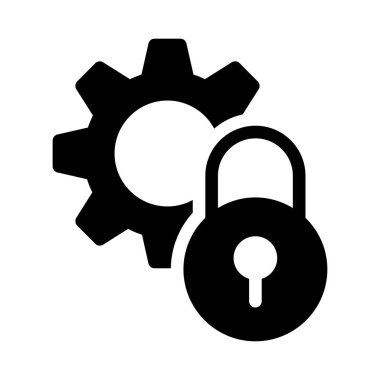 vektör glifini düz simge olarak ayarla