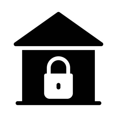 ev vektörü sembolü düz simge