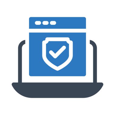 Web sayfası vektör renk simgesi