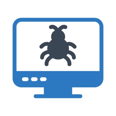 malware vektör renk simgesi