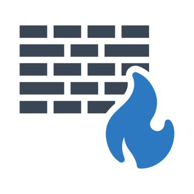 güvenlik vektörü renk simgesi