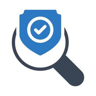 arama vektörü renk simgesi