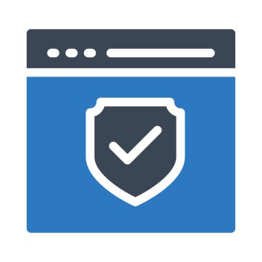 Koruma vektörü renk simgesi