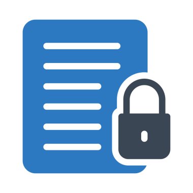 dosya vektör renk simgesi 