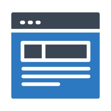 sayfa vektör renk simgesi