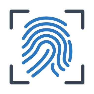 Tarama vektörü renk simgesi