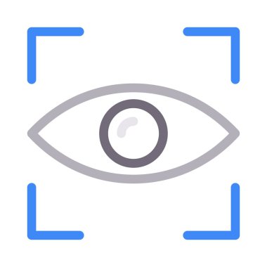 düz çizgi simgesine odaklan