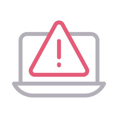 Hata düz çizgi simgesi