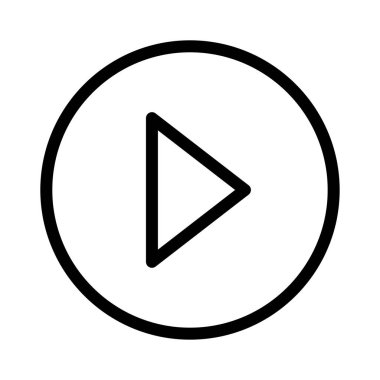 ad vektörü ince çizgi simgesi