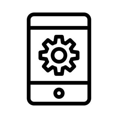 vektör ince çizgi simgesini yapılandır