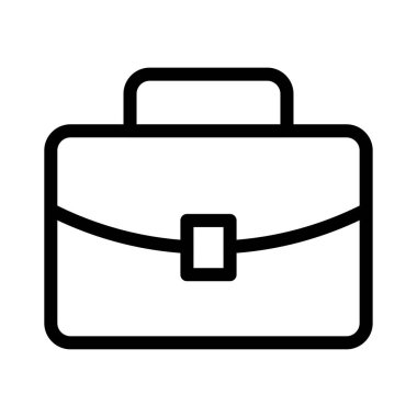 çalışma vektörü ince çizgi simgesi