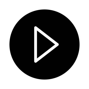 ad vektör düz simge