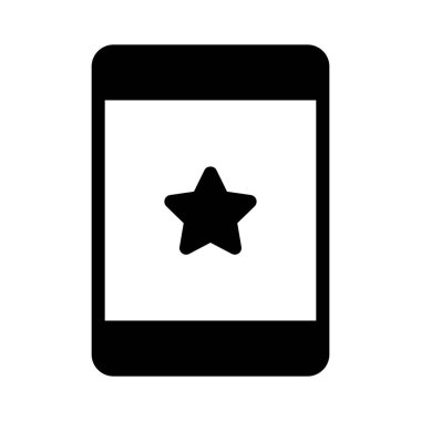 yıldız vektör düz simgesi