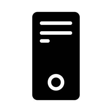 bilgisayar vektörü simgesi düz simgesi