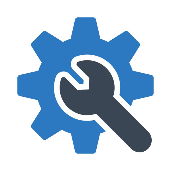 repair vector glyph color icon