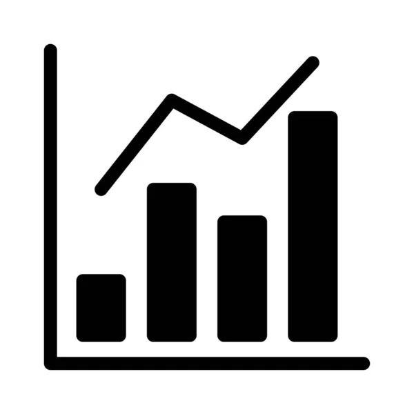 Grafik Vektör Düz Simgesi — Stok Vektör