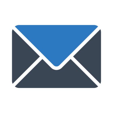 ileti vektör renk simgesi