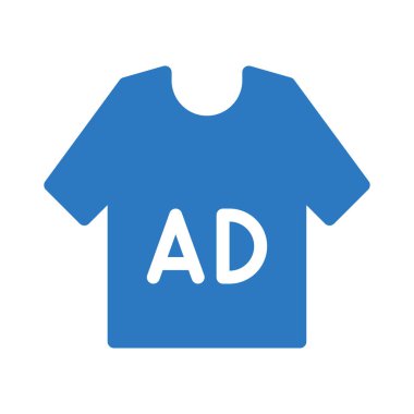 gömlek vektörü renk simgesi