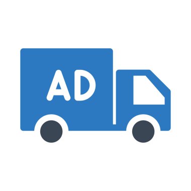 pazarlama vektörü renk simgesi