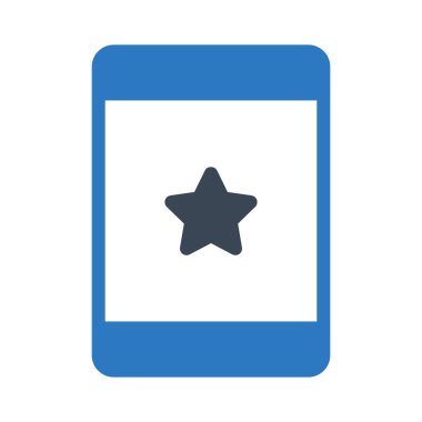 yıldız vektörü renk simgesi