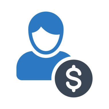 profil vektör renk simgesi