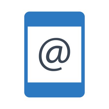 e-posta vektörü renk simgesi