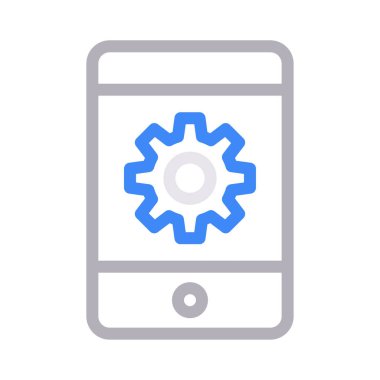 vektör düz çizgi simgesini yapılandır