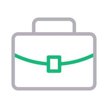 çalışma vektörü düz çizgi simgesi