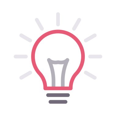 yaratıcı vektör düz çizgi simgesi