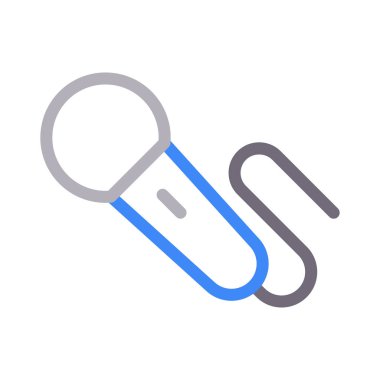 hoparlör vektörü düz çizgi simgesi