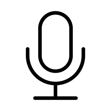 ortam vektörü ince çizgi simgesi