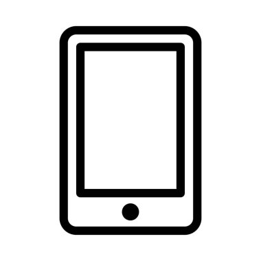 telefon vektörü simgesi düz simgesi